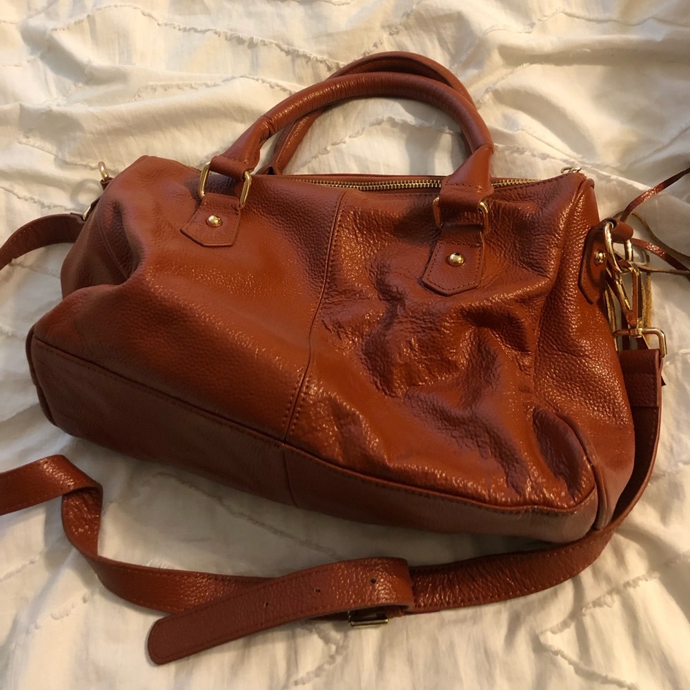 Erica Anenberg leather satchel